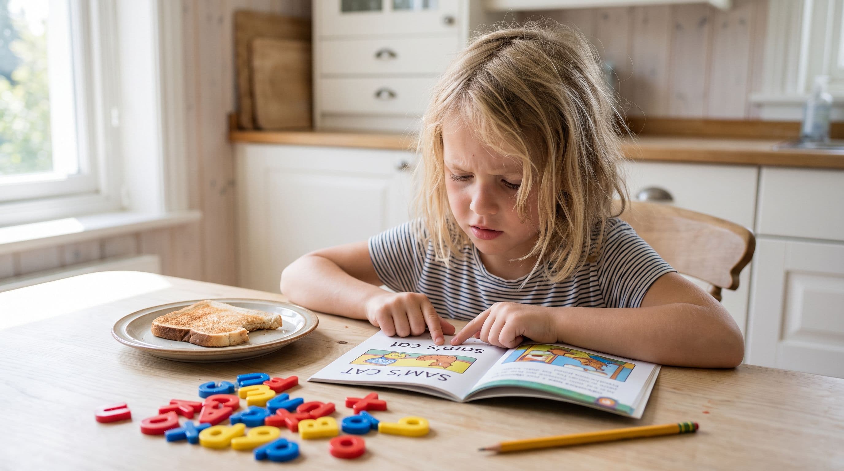 My 5 Year Old Can't Read Reception: When to Act
